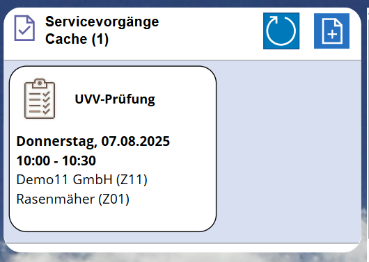 pobvol|pssService Phone|StartScreen|Container|Servicevorgänge (Cache)