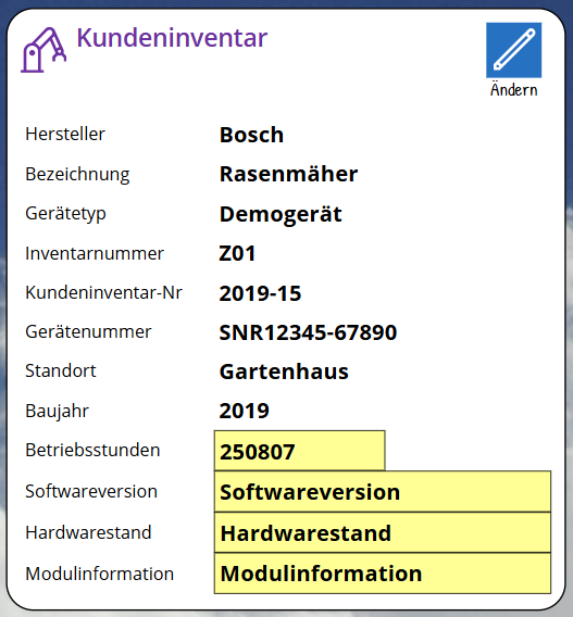 pobvol|pssService Phone|Screen:Servicevorgang|Kundeninventar