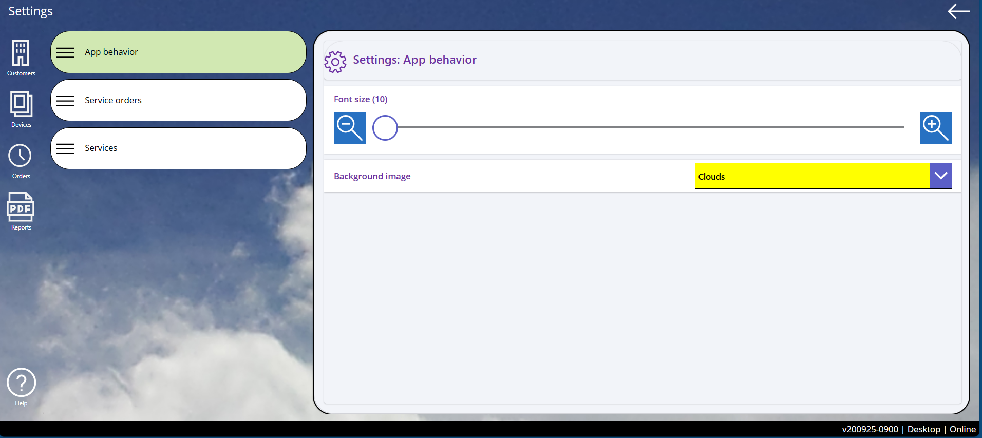 pobvol|pssService Board|Screen:Settings